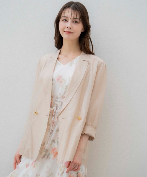 シアーリネンライクジャケット