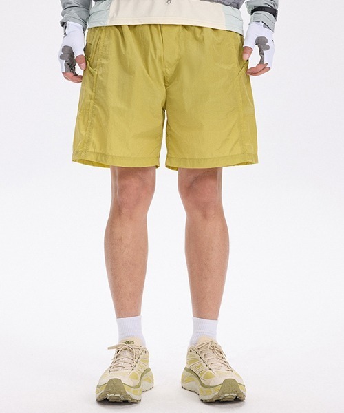 rehacer(レアセル)の「R. : Nylon Active Short Pants(その他パンツ・メンズ・イエロー/ブラック/ブルー・LARGE/MEDIUM)」の13枚目の写真