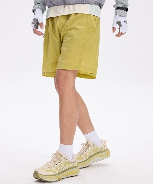 rehacer(レアセル)の「R. : Nylon Active Short Pants(その他パンツ・メンズ・イエロー/ブラック/ブルー・LARGE/MEDIUM)」の14枚目の写真