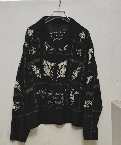 TODAYFUL Embroidery Patchwork Shirts