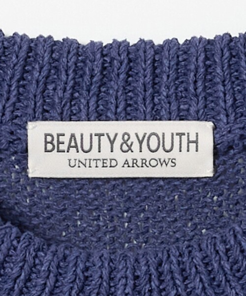 UNITED ARROWS - ふんわり 可愛い バルーン ニット セーター ネイビー ウール 毛100 リブ ニット特集 Our New Standard - AUTUMN WINTER 2021 | UNITED ARROWS
