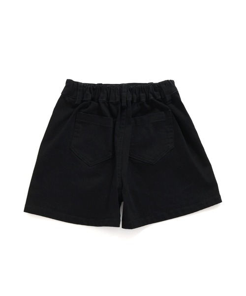 SISTER JENNI（SISTER JENNI）の「【ウエスト調整可】シンプルストレッチショートパンツ（デニムパンツ・キッズ・ブラック/サックスブルー/オフホワイト・130cm/140cm/150cm/160cm）」の20枚目の写真