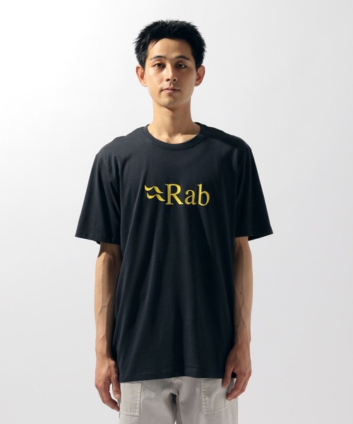 Rab（ラブ）の「【RAB(ラブ)】Stance Logo SS Tシャツ（Tシャツ/カットソー・メンズ・アイボリー/チャコール・X-LARGE）」の9枚目の写真