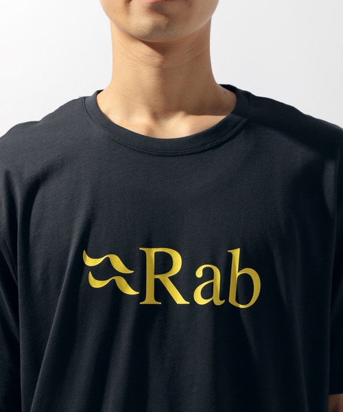 Rab（ラブ）の「【RAB(ラブ)】Stance Logo SS Tシャツ（Tシャツ/カットソー・メンズ・アイボリー/チャコール・X-LARGE）」の12枚目の写真