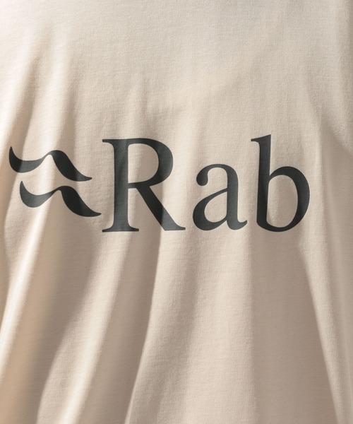 Rab（ラブ）の「【RAB(ラブ)】Stance Logo SS Tシャツ（Tシャツ/カットソー・メンズ・アイボリー/チャコール・X-LARGE）」の17枚目の写真