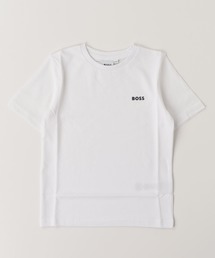 HUGO BOSS（ヒューゴボス）の「キッズ レギュラーフィットTシャツ コットン ロゴプリント（Tシャツ/カットソー）」