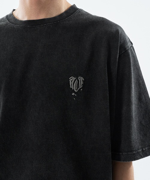 kutir（クティール）の「DRAWSTRING VINTAGELIKE ASSORTED TEE/ドローコードヴィンテージライクアソートTEE（Tシャツ/カットソー・メンズ・ホワイト系その他2/ブラック系その他3/ブラック系その他5/レッド系その他4/ホワイト系その他5/ブラック系その他2/ブラック/ブラウン/レッド/ホワイト系その他3/ブラック系その他4/ブラウン系その他3・MEDIUM/LARGE）」の18枚目の写真