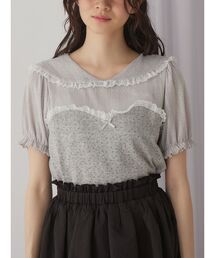 merry jenny | petit flowerセーラートップス(Tシャツ/カットソー)