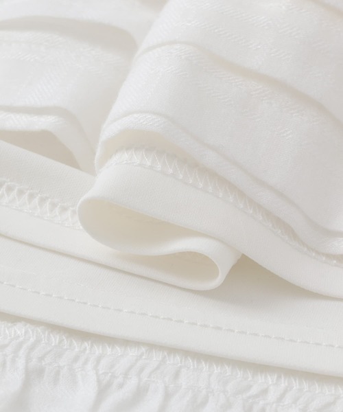 ITEMS URBANRESEARCH（アイテムズ アーバンリサーチ）の「コットンティアードスカート（スカート・レディース・ブラック/ホワイト・FREE）」の19枚目の写真