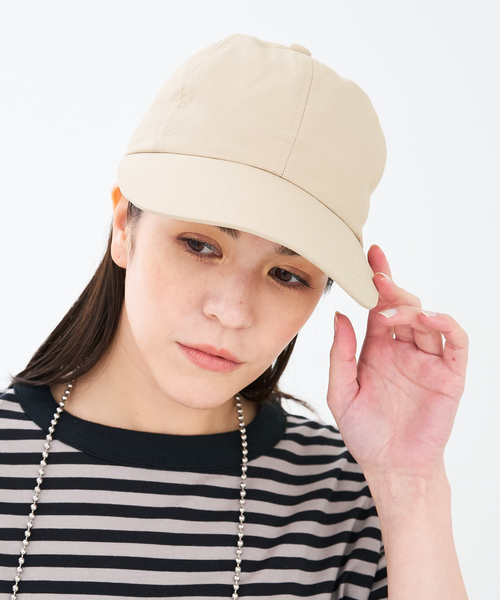 collex(コレックス)の「【被る日傘】パラソルサマーキャップ(キャップ・レディース・ベージュ/ブラック・フリー)」の1枚目の写真