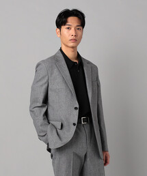 COMME CA MEN（コムサメン）の「【セットアップ対応】高通気杢カラミドビーストレッチ シングルテーラードジャケット（テーラードジャケット）」