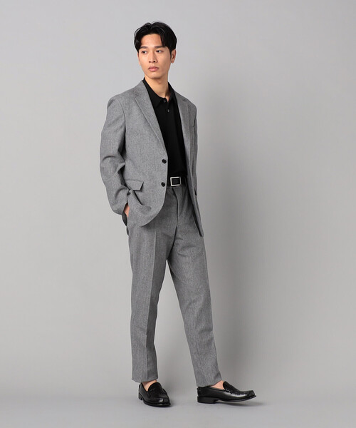 COMME CA MEN（コムサメン）の「【セットアップ対応】高通気杢カラミドビーストレッチ シングルテーラードジャケット（テーラードジャケット・メンズ・グレー/ネイビー・L/S/M）」の17枚目の写真