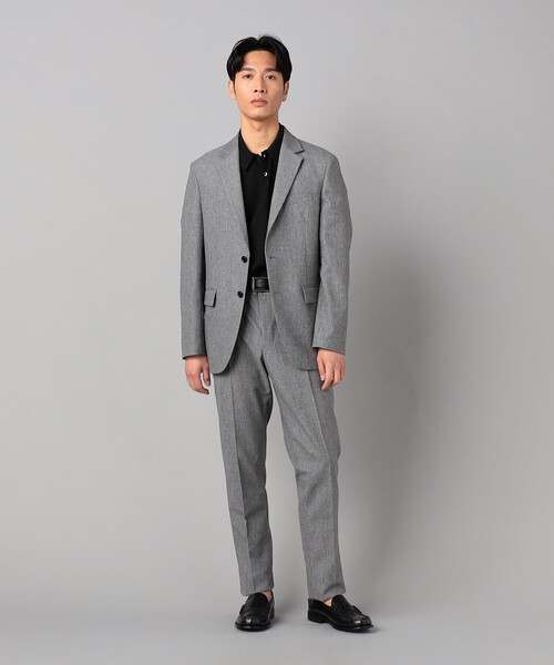 COMME CA MEN（コムサメン）の「【セットアップ対応】高通気杢カラミドビーストレッチ シングルテーラードジャケット（テーラードジャケット・メンズ・グレー/ネイビー・L/S/M）」の18枚目の写真