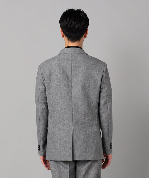 COMME CA MEN（コムサメン）の「【セットアップ対応】高通気杢カラミドビーストレッチ シングルテーラードジャケット（テーラードジャケット・メンズ・グレー/ネイビー・L/S/M）」の8枚目の写真