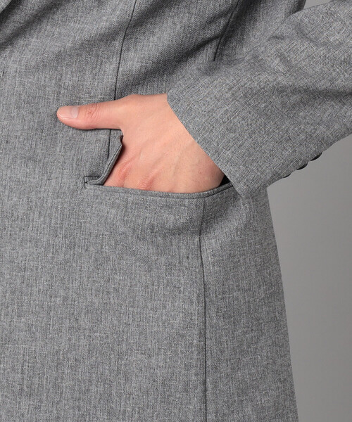 COMME CA MEN（コムサメン）の「【セットアップ対応】高通気杢カラミドビーストレッチ シングルテーラードジャケット（テーラードジャケット・メンズ・グレー/ネイビー・L/S/M）」の12枚目の写真