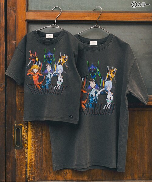 エヴァンゲリオン　長袖カットソー グラフィックプリント セール】【エヴァンゲリオン】グラフィックTシャツA（キッズ