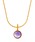 les bonbon�i���{���{���j�́u�yles bonbon�zaura round tiny necklace/�I�[�� ���E���h �^�C�j�[ �l�b�N���X�i�l�b�N���X�j�v�b�p�[�v���n
