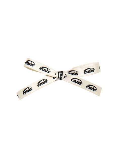 EMIS(イミス)の「NEW LOGO RIBBON HAIR CLIP(ヘアピン・レディース・ブラック/クリーム/ピンク・FREE)」の9枚目の写真