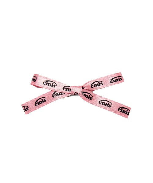 EMIS(イミス)の「NEW LOGO RIBBON HAIR CLIP(ヘアピン・レディース・ブラック/クリーム/ピンク・FREE)」の13枚目の写真