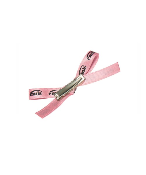 emis♡イミス♡cap♡新品未使用✩⑅◡̈⃝* NEW LOGO RIBBON HAIR CLIP（ヘアピン）｜EMIS（イミス）の