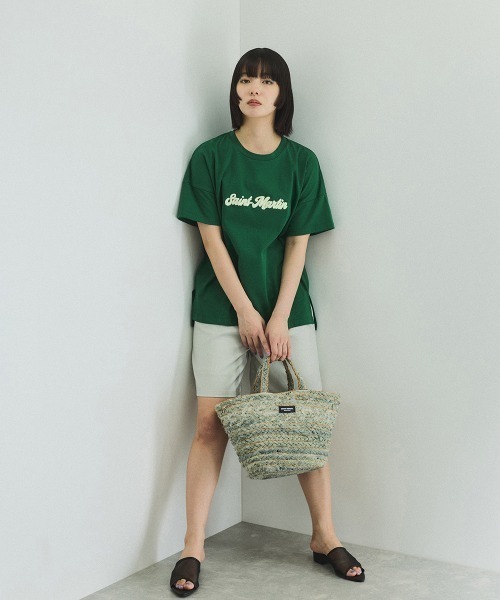 VICKY(ビッキー)の「リメイクミックスカゴバッグ(かごバッグ・レディース・ブラウン系その他/ダークネイビー・FREE)」の18枚目の写真