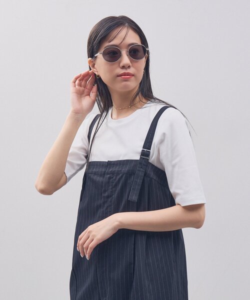 Zoff｜STUDIO SEVEN｜オーバル型 サングラス｜スタジオセブン｜メタル