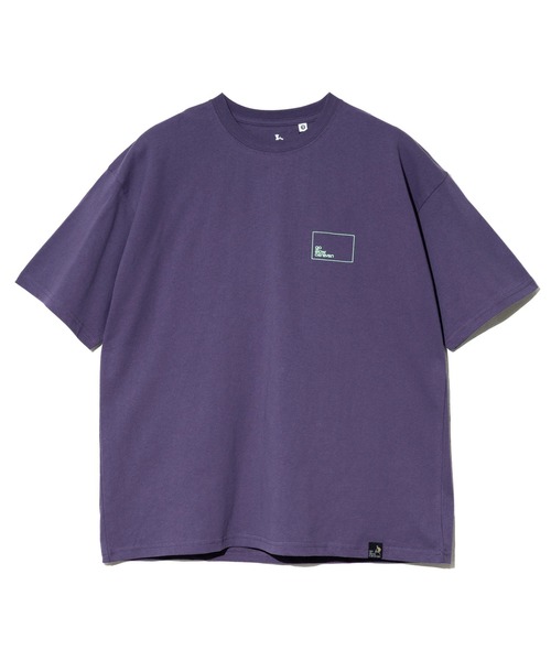 go slow caravan（ゴースローキャラバン）の「USA/C スクエアLOGO バックプリント ゆったり TEE（Tシャツ/カットソー・メンズ・バイオレット/アイボリー/ブラック/ラベンダー/グリーン・MEDIUM/LARGE/X-LARGE）」の18枚目の写真