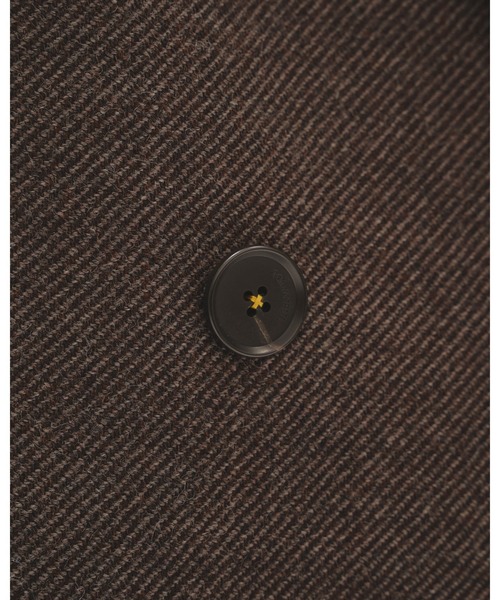 TODAYFUL(トゥデイフル)の「Wool 100% Chester Coat(ステンカラーコート・レディース・ブラック/ダークブラウン・36inch/38inch)」の19枚目の写真