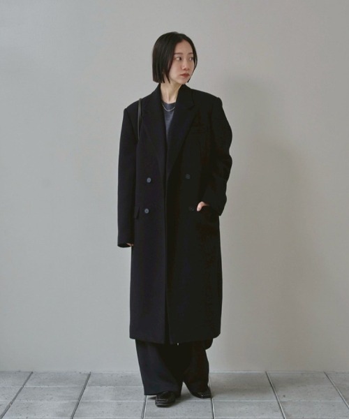 Wool 100% Chester Coat（ステンカラーコート）｜TODAYFUL（トゥデイ