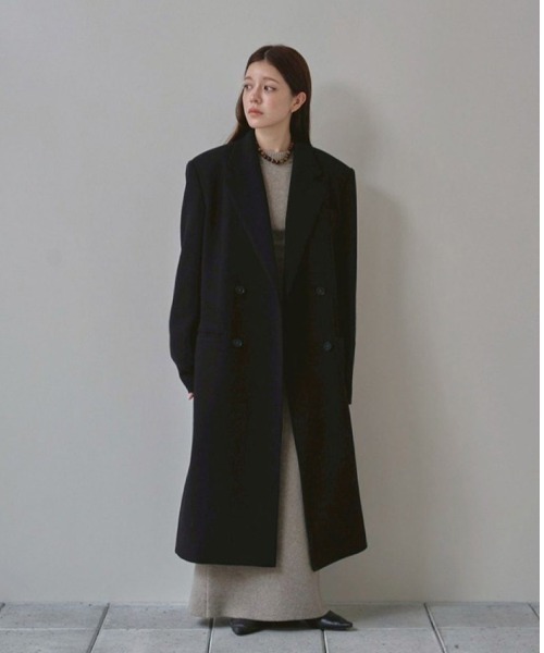 Wool 100% Chester Coat（ステンカラーコート）｜TODAYFUL