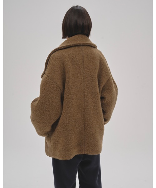 TODAYFUL（トゥデイフル）の「TODAYFUL Standcollar Boucle Jacket（その他アウター・レディース・ブラック/ベージュ・36/38）」の13枚目の写真