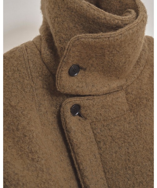 TODAYFUL（トゥデイフル）の「TODAYFUL Standcollar Boucle Jacket（その他アウター・レディース・ブラック/ベージュ・36/38）」の6枚目の写真