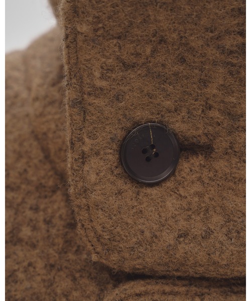 TODAYFUL（トゥデイフル）の「TODAYFUL Standcollar Boucle Jacket（その他アウター・レディース・ブラック/ベージュ・36/38）」の5枚目の写真