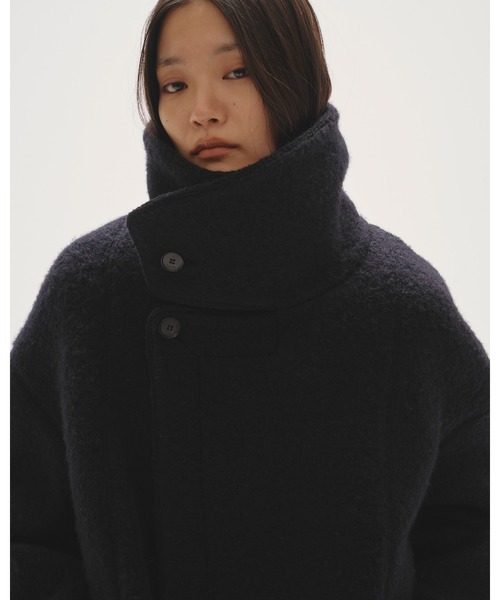 TODAYFUL（トゥデイフル）の「TODAYFUL Standcollar Boucle Jacket（その他アウター・レディース・ブラック/ベージュ・36/38）」の3枚目の写真