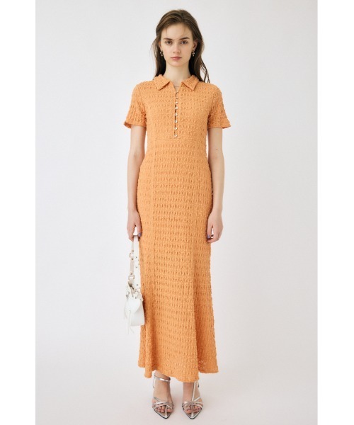 MOUSSY（マウジー）の「【再入荷】MERMAID LACE ドレス（ワンピース・レディース・アイボリー/ブラック/ライトオレンジ系・1/2）」の5枚目の写真