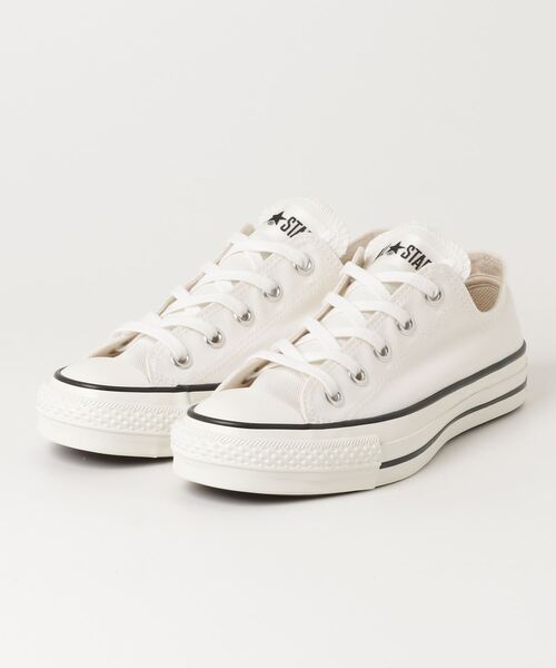 CONVERSE(コンバース)の「converse コンバース CANVAS ALL STAR J OX キャンバス オールスター J OX 167430 167431(スニーカー・メンズ・ホワイト/ブラック・25.0cm/24.5cm/24.0cm/23.5cm/23.0cm/28.0cm/27.5cm/27.0cm/26.5cm/26.0cm/25.5cm)」の1枚目の写真