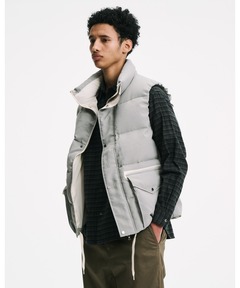 STUSSY/ステューシー SUTHERNLAND WORKGEAR VEST リバーシブル