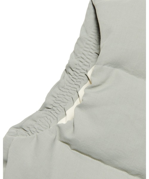 SOPHNET.（ソフネット）の「HOLLOW TUSSAH DOWN VEST（ダウンベスト・メンズ・ブラック/セージグリーン・2/3/1/4）」の11枚目の写真