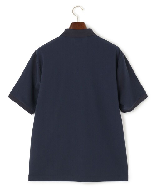 J.PRESS（ジェイプレス）の「【接触冷感 / UVカット / ストレッチ / 防シワ / 洗える】【MECHANICAL】アクティブ ポロシャツ（ポロシャツ・メンズ・ネイビー系/ブラック系・MEDIUM/LARGE/X-LARGE）」の8枚目の写真