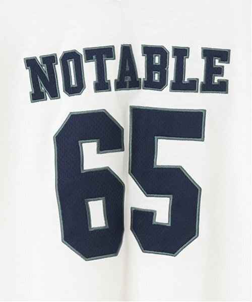 LOVETOXIC(ラブトキシック)の「【LTXC】【吸水速乾/さらさら】メッシュナンバーTシャツ(Tシャツ/カットソー・キッズ・オフホワイト/ネイビー/ブラック・L:160cm/S:140cm/M:150cm/130cm)」の6枚目の写真