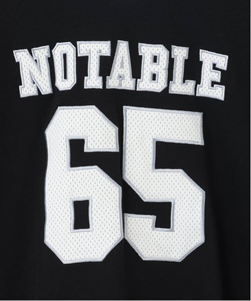 LOVETOXIC(ラブトキシック)の「【LTXC】【吸水速乾/さらさら】メッシュナンバーTシャツ(Tシャツ/カットソー・キッズ・オフホワイト/ネイビー/ブラック・L:160cm/S:140cm/M:150cm/130cm)」の7枚目の写真