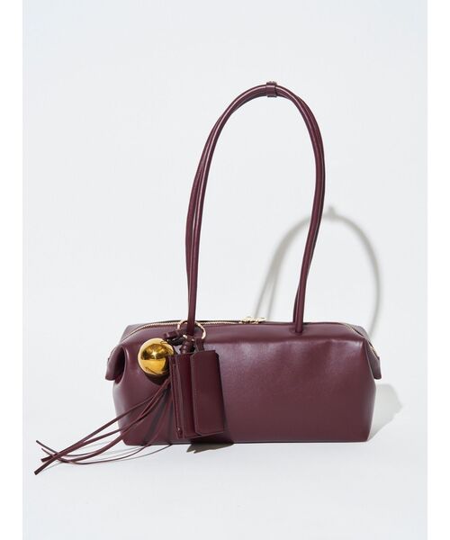 ELENDEEK（エレンディーク）の「フリンジボストンバッグ（ボストンバッグ・レディース・ボルドー/アイボリー/ブラック・FREE）」の19枚目の写真