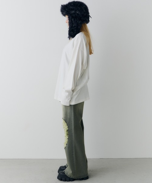 AIVER(アイバー)の「AIVER LAVAハイブリットL/S TEE(Tシャツ/カットソー・メンズ・ホワイト/ブラック/チャコールグレー・MEDIUM/SMALL/LARGE)」の18枚目の写真