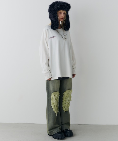 AIVER(アイバー)の「AIVER LAVAハイブリットL/S TEE(Tシャツ/カットソー・メンズ・ホワイト/ブラック/チャコールグレー・MEDIUM/SMALL/LARGE)」の21枚目の写真