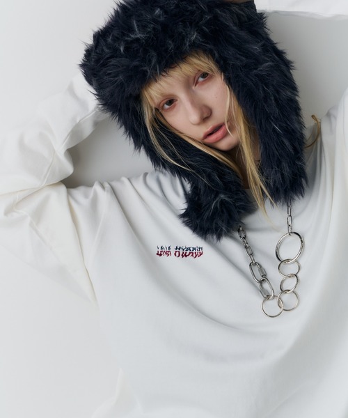 AIVER(アイバー)の「AIVER LAVAハイブリットL/S TEE(Tシャツ/カットソー・メンズ・ホワイト/ブラック/チャコールグレー・MEDIUM/SMALL/LARGE)」の9枚目の写真