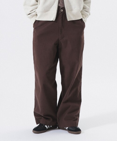 未使用　BEAMS BOY　ワイドチノパンツ　サイズ１ BEAMS BOY（ビームスボーイ）の「ワイド チノパンツ（チノパンツ