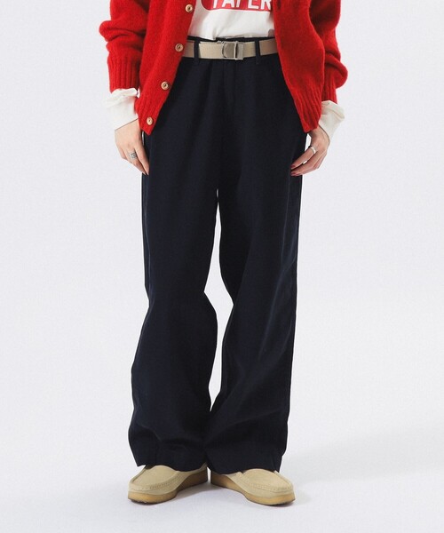 BEAMS BOY ワイド チノパンツ BEAMS BOY（ビームスボーイ）の「ワイド チノパンツ（チノパンツ