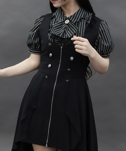 未使用級✨フォクシー '19年 ドレスアンマー フレアヘムワンピース 38 黒 未使用級✨フォクシー '19年 ドレスアンマー フレアヘム