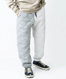 【暖】ウェーブキルトパンツ