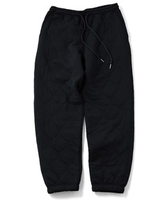 【暖】ウェーブキルトパンツ